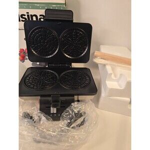 2002 Cuisinart Dessert Series Pizzelle Press Model WM-PZ2 - New In Open Box